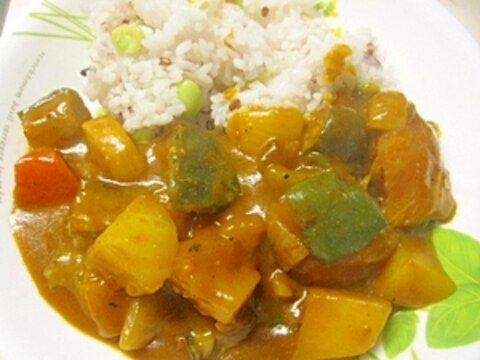 我が家の野菜カレー